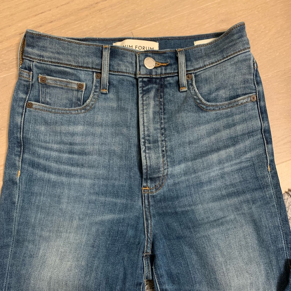Aritzia Denim Forum Lola high rise skinny 27